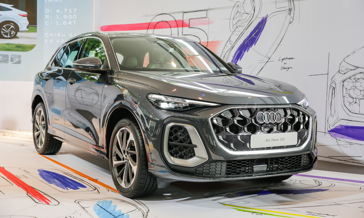 Audi Q3, Q5 thế hệ mới ra mắt khách Việt, giá 2,1-2,9 tỷ đồng