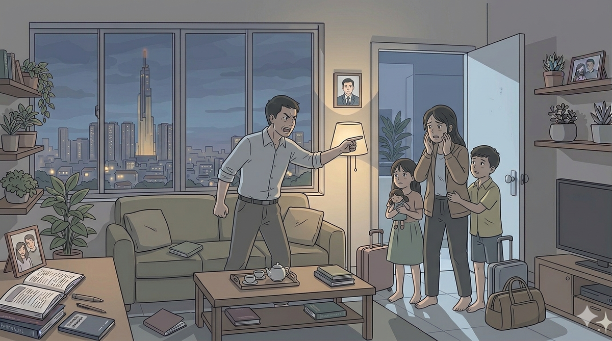 Chồng tìm đủ cách đuổi mẹ con tôi khỏi nhà để đưa bồ về ở